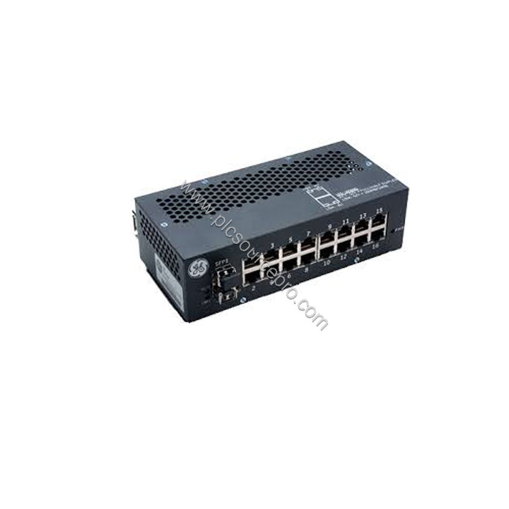 Figure 2: Close-up of the GE IS420PPNGH1A PROFINET Gateway Module highlighting its panel-mount design and connectivity ports 