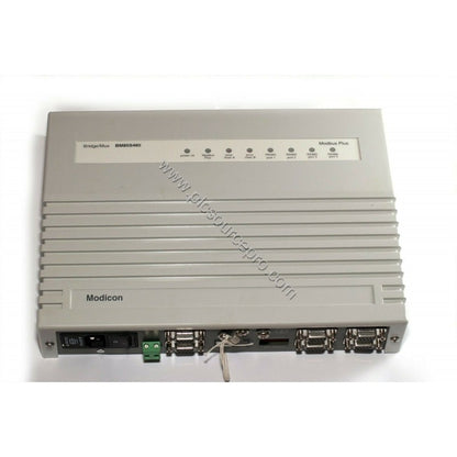 Figure 1: Front view of the Schneider NW-BM85S485 Industrial Automation Module showing its compact industrial enclosure and f