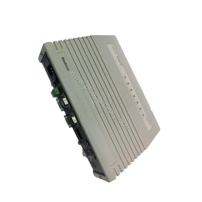 Figure 2: Side view of the Schneider NWBP85002 reveals the mounting bracket design and ventilation slots for industrial envir