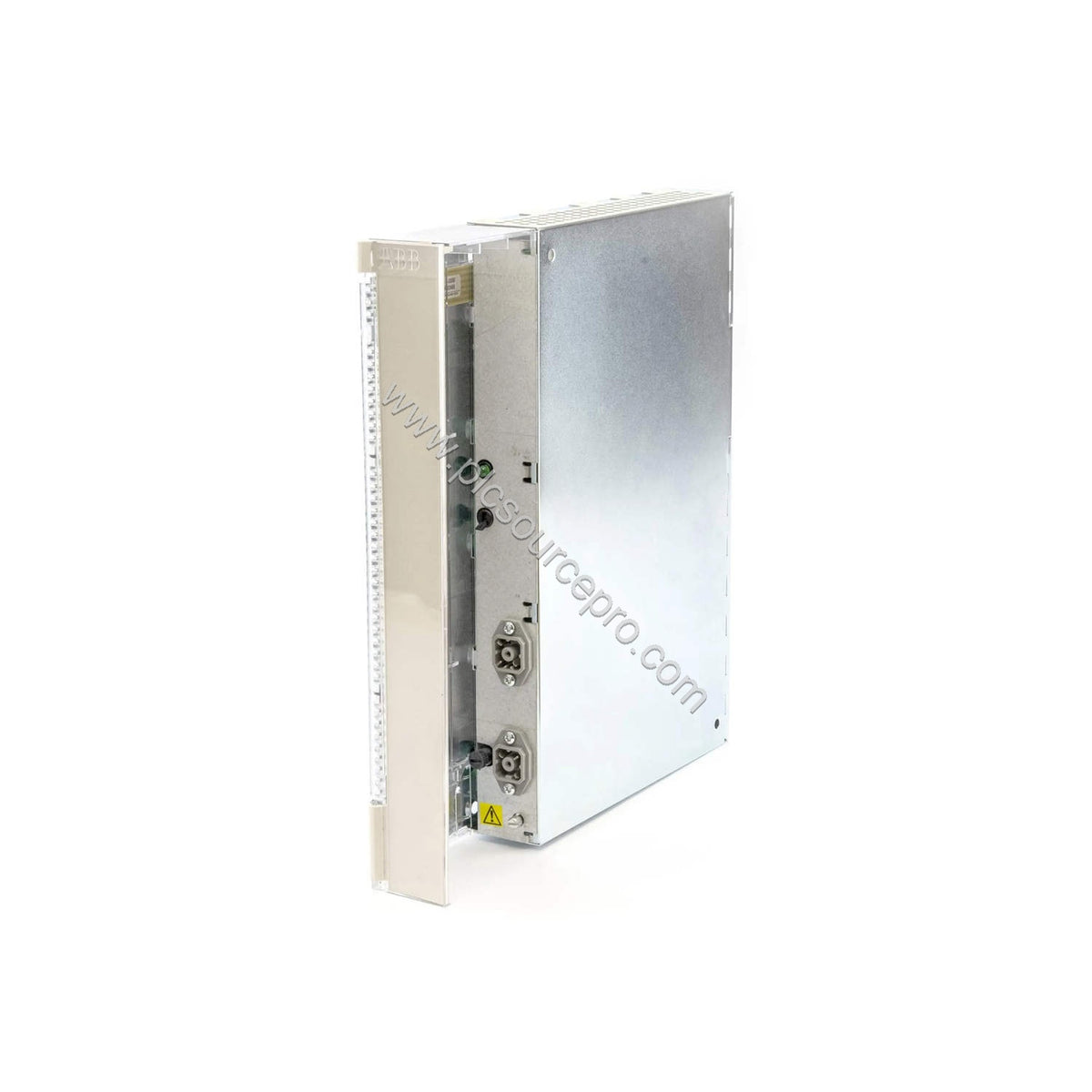 Figure 1: Front view of the GE SA610 Industrial Automation Module showing its compact industrial enclosure and front panel in