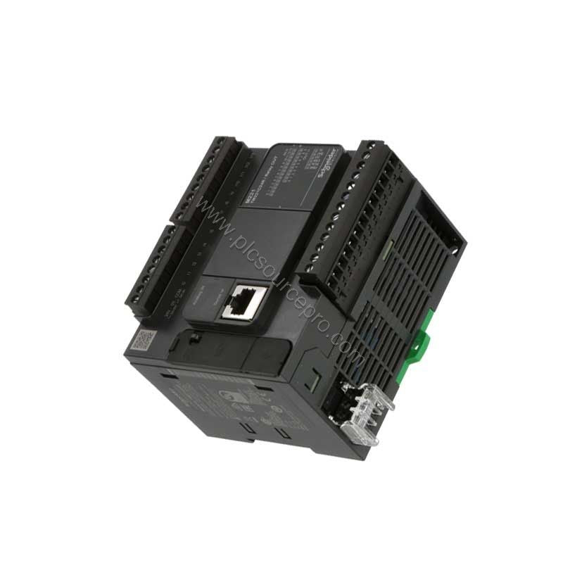 Schneider TM221C24R Digital Outputs and 2 Analog Inputs (0-10V) Modicon Controller