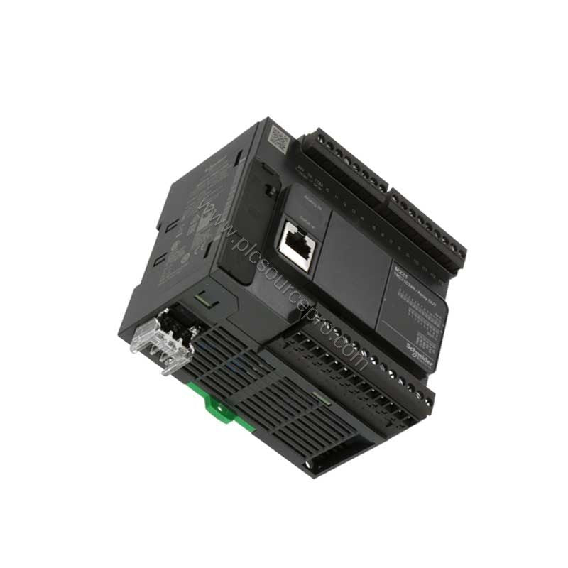 Schneider TM221C24R Digital Outputs and 2 Analog Inputs (0-10V) Modicon Controller