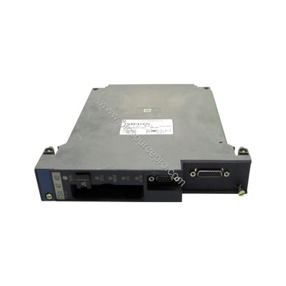Figure 1: The Schneider TSXP47425 Industrial Automation Module features a compact DIN-rail mounted enclosure with status LEDs
