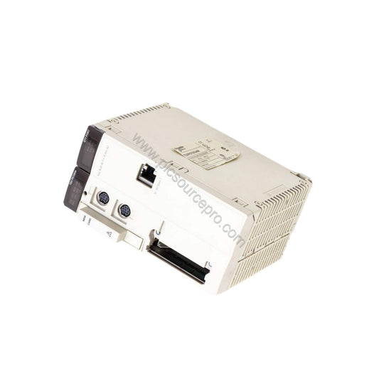 Schneider TSXP572634M Non-isolated serial link (2 female mini DIN, 19.2 kbit/s) and Ethernet TCP/IP (RJ45, 10/100 Mbit/s) PLC Module
