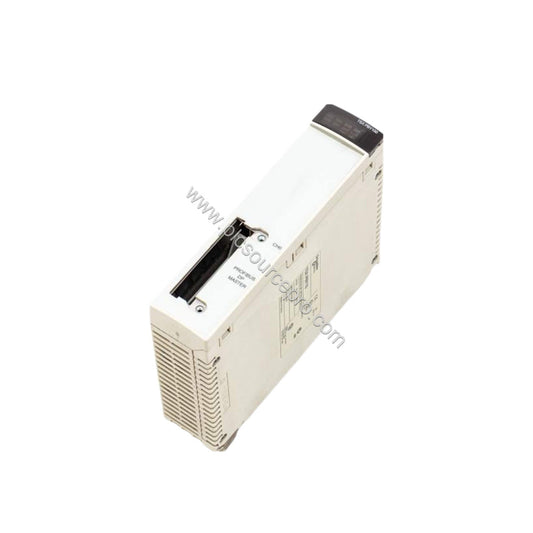 Figure 1: Front view of the Schneider TSXPBY10 Profibus-DP module showing its compact industrial enclosure and status LED ind