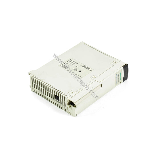 Figure 1: Front view of the Schneider TSXPSY1610 Industrial Automation Module showing its compact industrial enclosure and fr