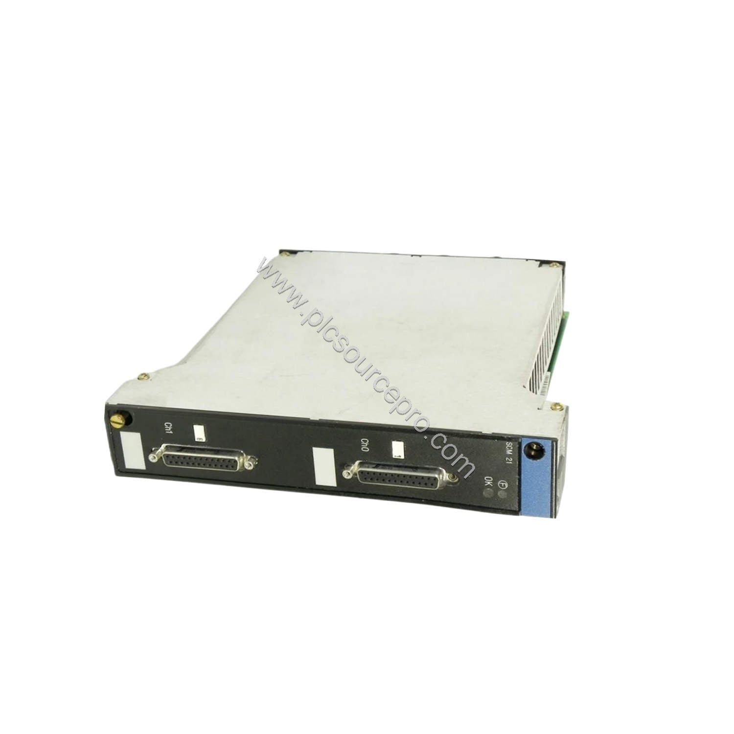 Figure 2: Technical detail of the Schneider TSXSCM2116 communication module highlighting the RS232 IS/UTWAY HD/UNITE protocol
