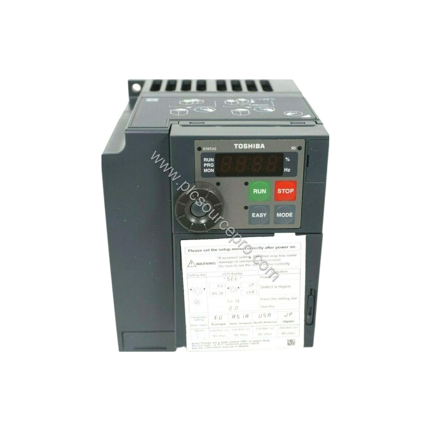 Figure 1: Front view of the FANUC VFS15-2055PM-W1 Industrial Automation Module showing its compact industrial enclosure and f