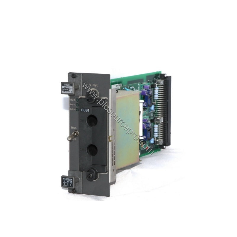 Figure 1: Front view of the Yokogawa 95DSS3-1 InSight II Scanner showing its cast aluminum housing with gray polyester finish
